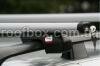 Фото - Автобагажник на крышу Amos алюминиевый с аэродинамическим профилем под рейлинг